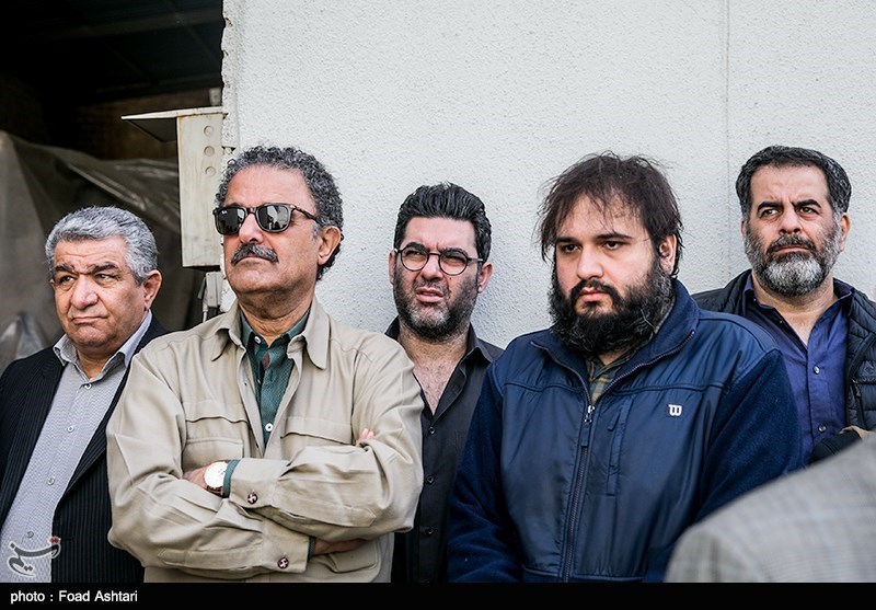 مراسم تشییع پیکر همایون شهنواز