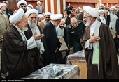 حجت‌الاسلام عبدالله حاج‌صادقی نماینده جدید و حجت‌الاسلام علی سعیدی نماینده سابق ولی‌فقیه در سپاه