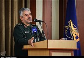 سخنرانی سرلشکر محمدعلی جعفری فرمانده کل سپاه در مراسم تودیع و معارفه نماینده ولی‌فقیه در سپاه