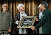 تقدیر از حجت‌الاسلام علی سعیدی نماینده سابق ولی‌فقیه در سپاه
