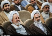 حجت‌الاسلام عبدالله حاج‌صادقی نماینده جدید و حجت‌الاسلام علی سعیدی نماینده سابق ولی‌فقیه در سپاه