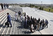 نثار تاج گل به آرامگاه محمدعلی جناح قائد اعظم پاکستان توسط محمدجواد ظریف وزیر امور خارجه - کراچی پاکستان