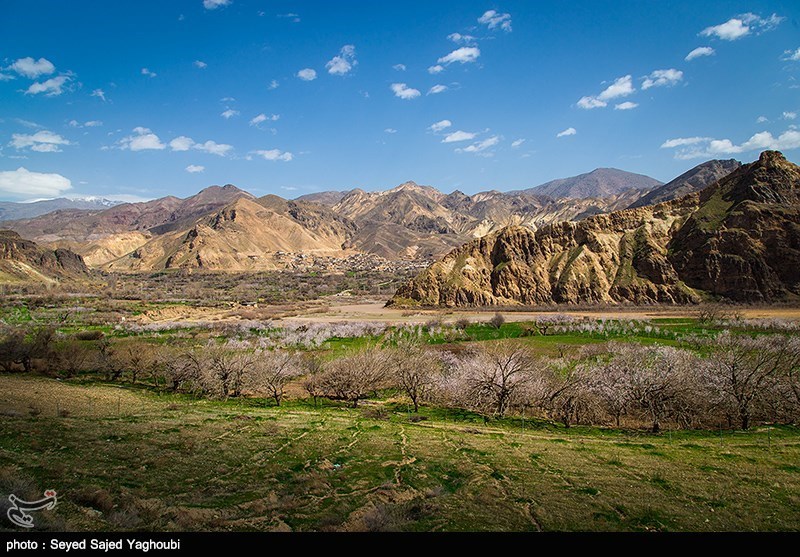 الربیع بطبیعته الخلابة فی اردیبل