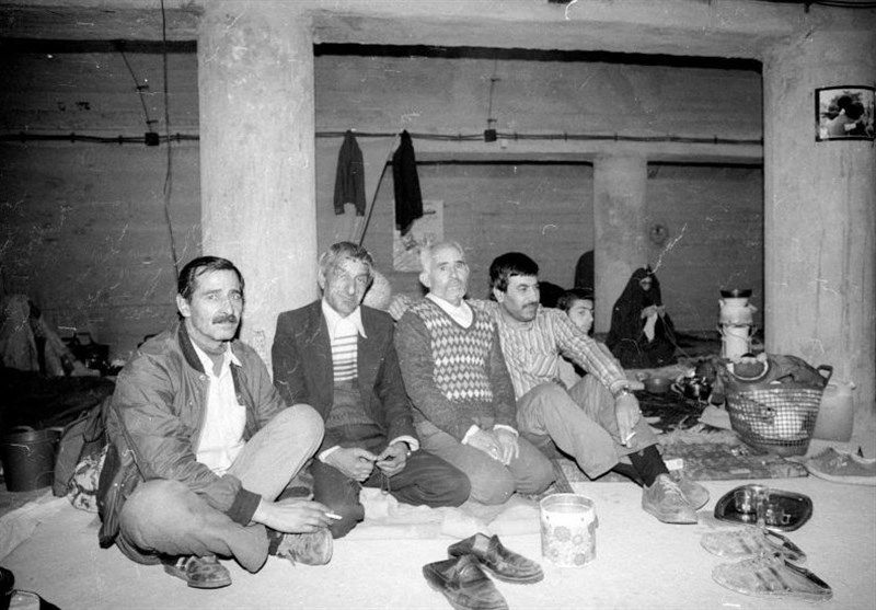 خانواده‌های تهرانی در پناهگاه