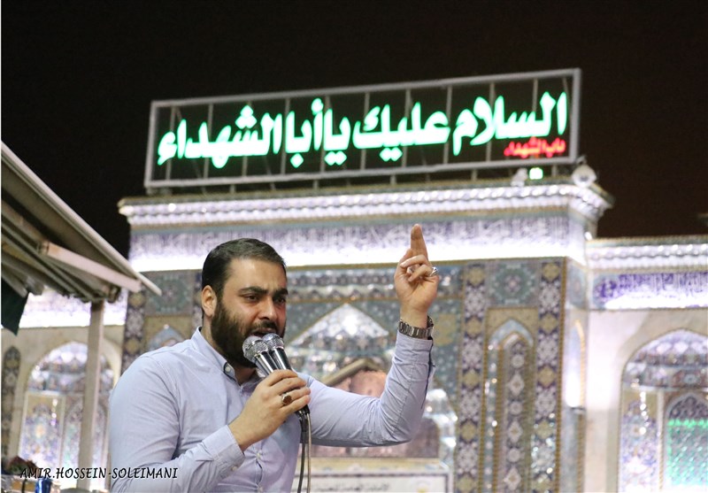 هشتمین شب از محفل بهار علوی در حرم حسینی