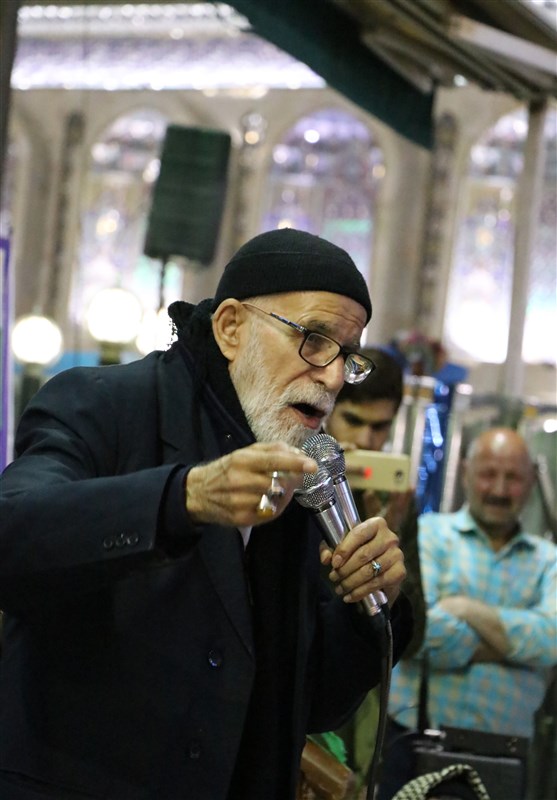 هشتمین شب از محفل بهار علوی در حرم حسینی