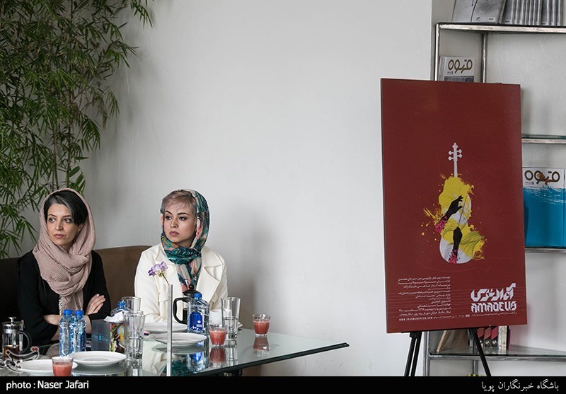 نشست خبری نمایش آمادئوس