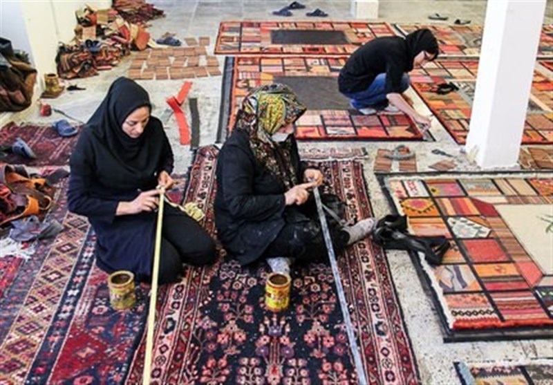 تولید فرش دستباف در مراغه