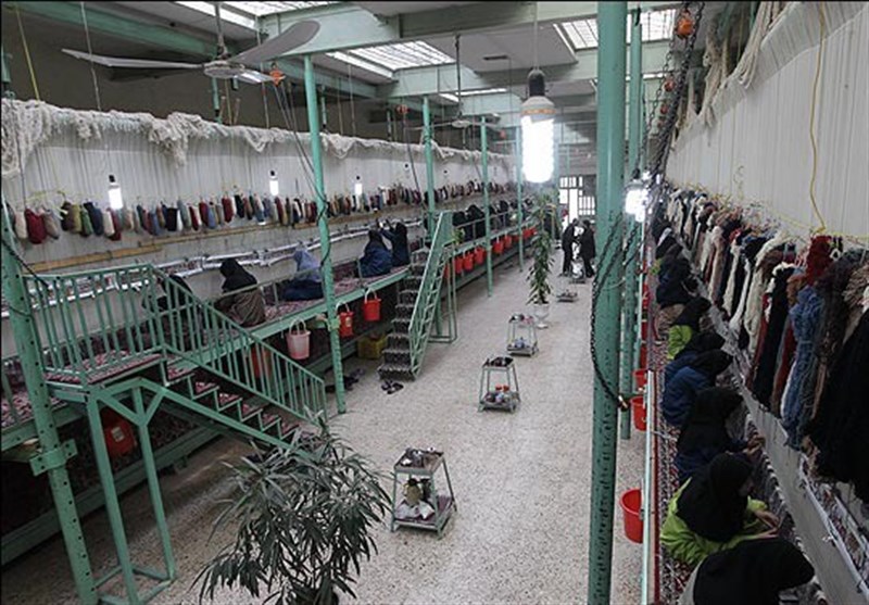 تولید فرش دستباف در مراغه