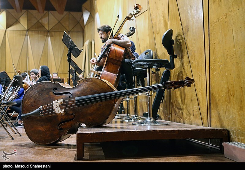 تمرین ارکستر سمفونیک تهران