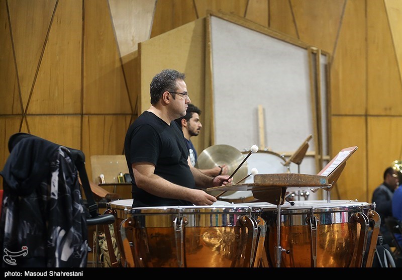 تمرین ارکستر سمفونیک تهران