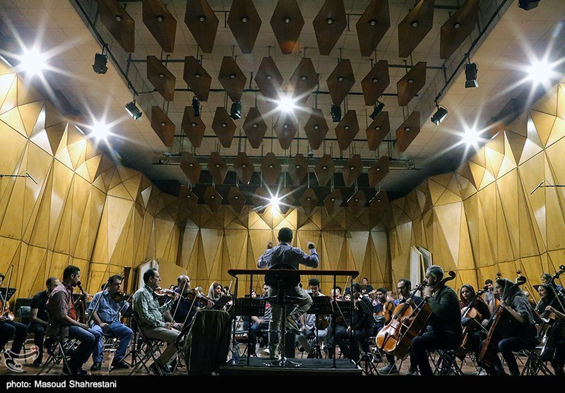 تمرین ارکستر سمفونیک تهران