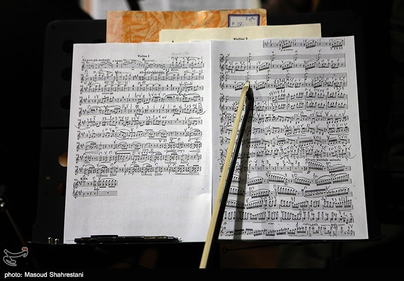 تمرین ارکستر سمفونیک تهران