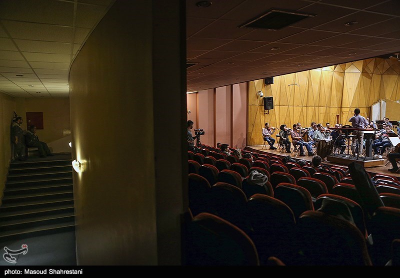 تمرین ارکستر سمفونیک تهران