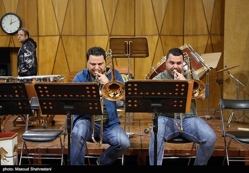 تمرین ارکستر سمفونیک تهران