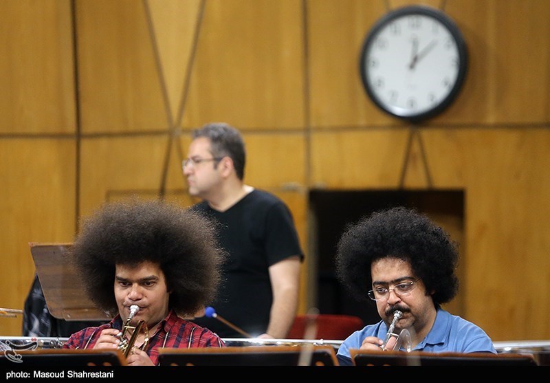 تمرین ارکستر سمفونیک تهران