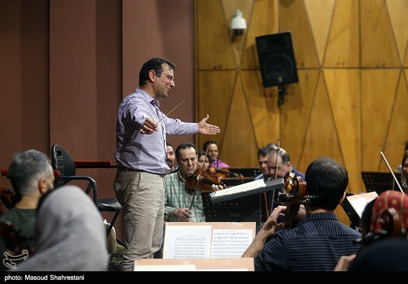 تمرین ارکستر سمفونیک تهران