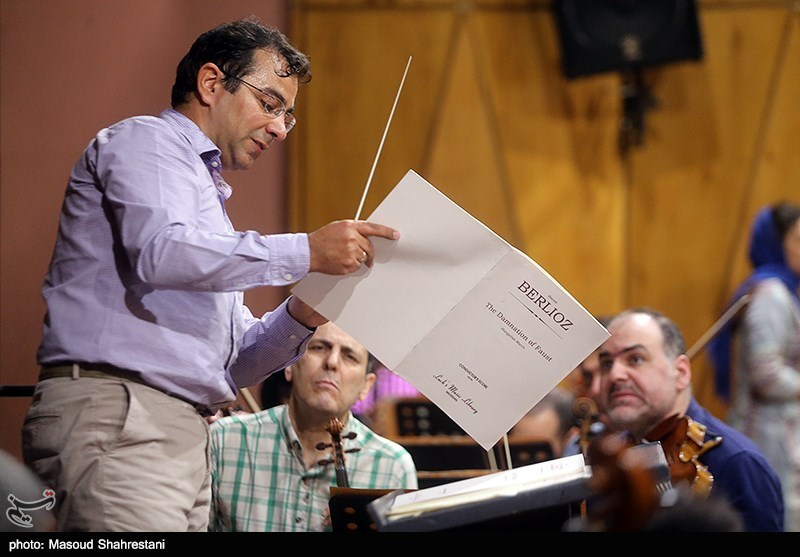 تمرین ارکستر سمفونیک تهران
