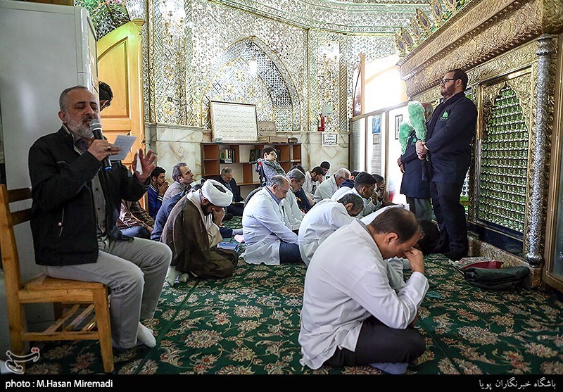 اولین غبارروبی سال 97 آستان مقدس حضرت علی اکبر(ع) چیذر