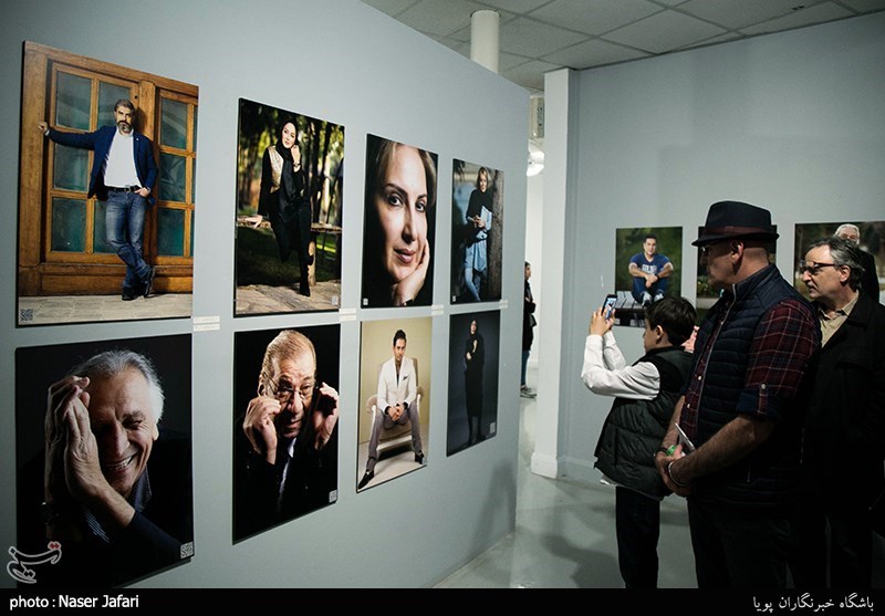 افتتاح نمایشگاه عکس‌ چهره‌های نمایش ایران