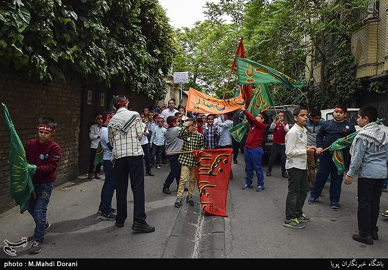 دسته سرود خوانی دبستان رفاه