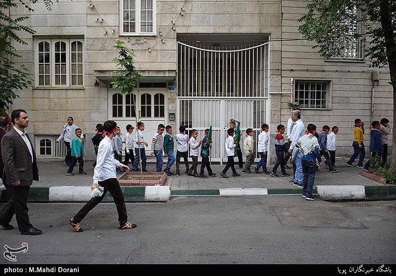 دسته سرود خوانی دبستان رفاه