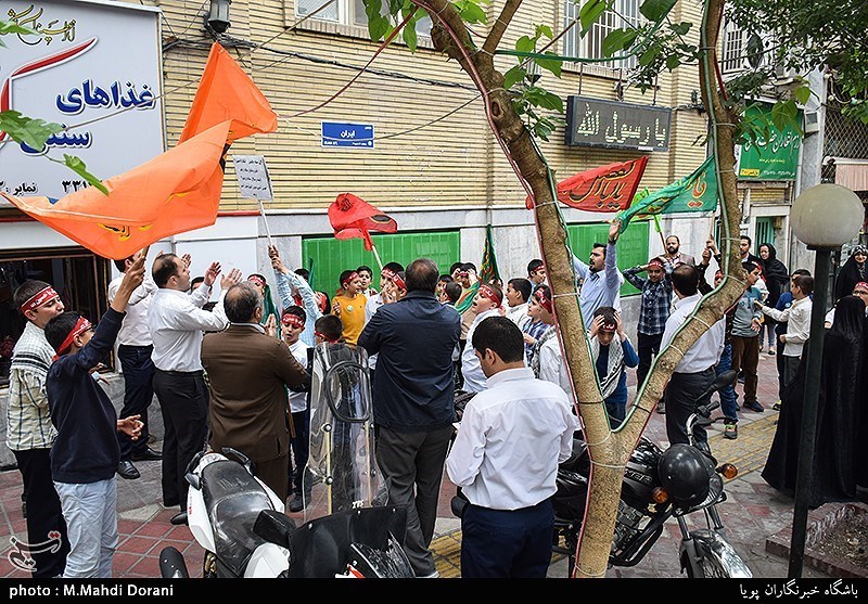 دسته سرود خوانی دبستان رفاه