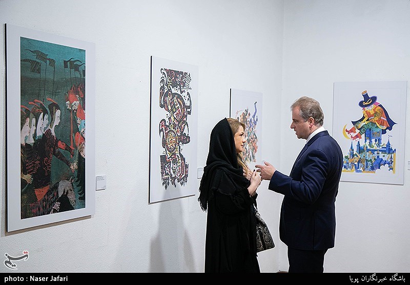 نمایشگاه هنری آثار کشور اسلواکی در هفته فرهنگ و هنر اسلواکی