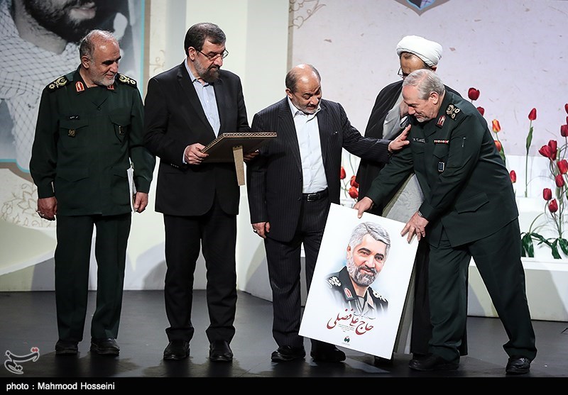 مراسم تجلیل از سردار علی فضلی