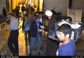 اطعام غذا در  شب ولادت امام زمان حضرت مهدی(عج) توسط گروه جهادی هادیان سعادت