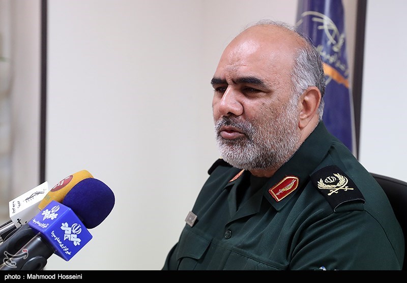 نشست خبری سردار علی نصیری فرمانده حفاظت سپاه