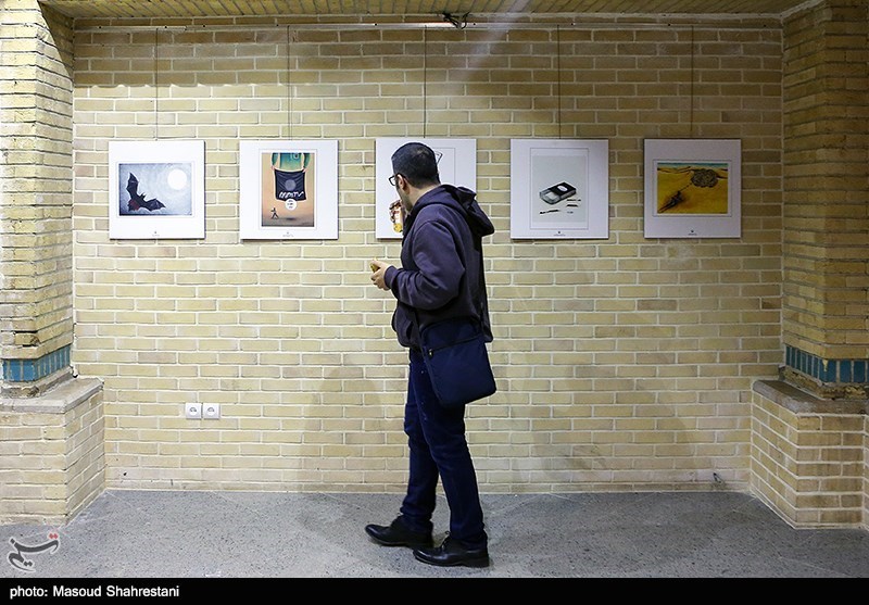 افتتاح نمایشگاه کاریکاتور و پوستر (پایان یک داعش)