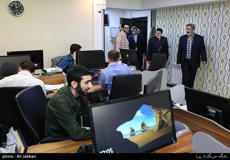 بازدید علی محمد اسماعیلی رییس فرهنگسرای رسانه از باشگاه خبرنگاران پویا(خبرگزاری تسنیم) 