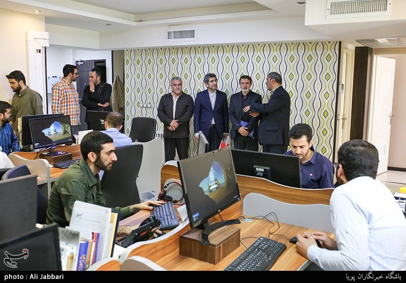 بازدید علی محمد اسماعیلی رییس فرهنگسرای رسانه از باشگاه خبرنگاران پویا(خبرگزاری تسنیم) 