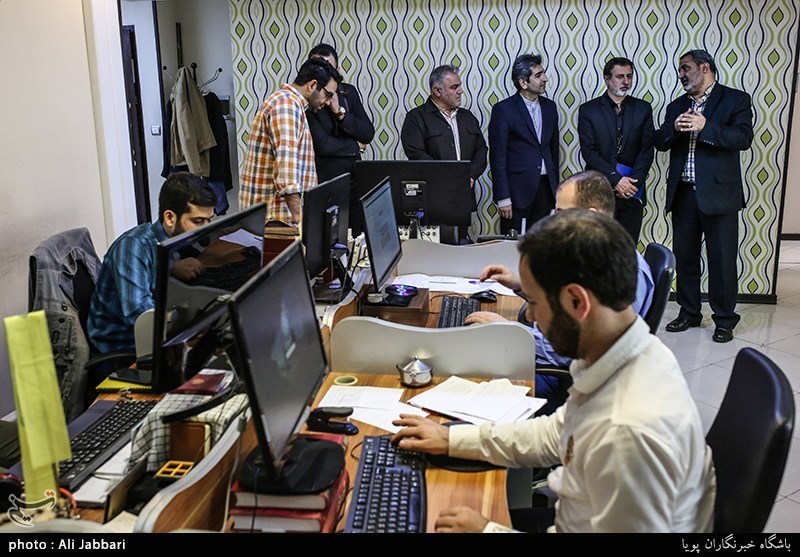 بازدید علی محمد اسماعیلی رییس فرهنگسرای رسانه از باشگاه خبرنگاران پویا(خبرگزاری تسنیم) 