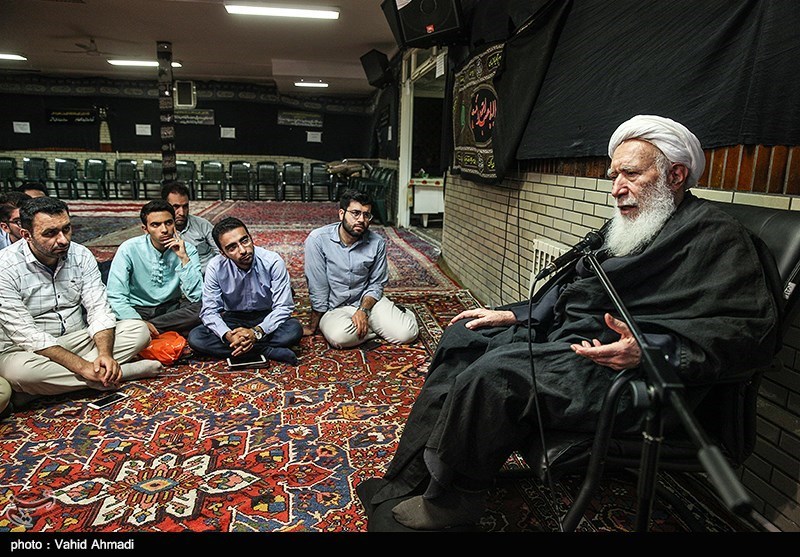 دیدار خبرنگاران خبرگزاری تسنیم با آیت الله مرتضی تهرانی