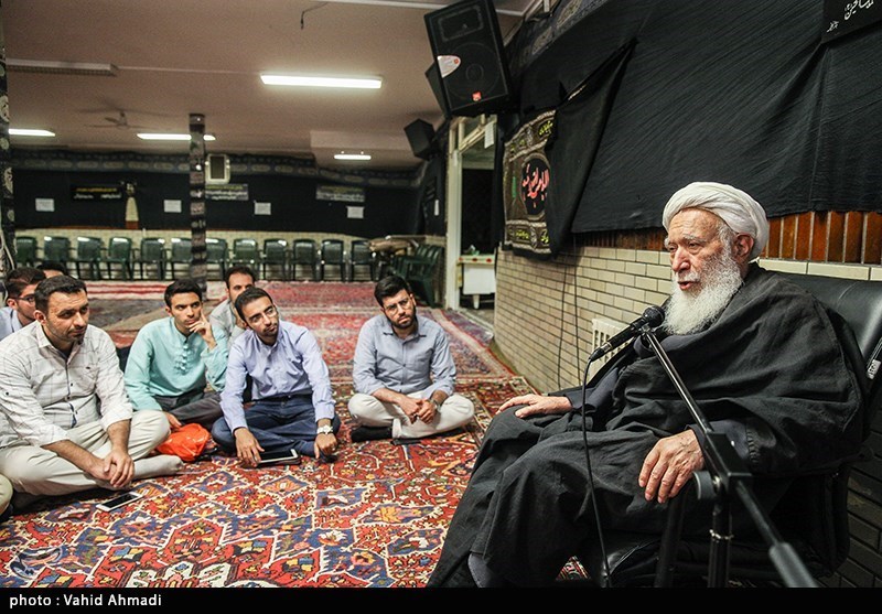 دیدار خبرنگاران خبرگزاری تسنیم با آیت الله مرتضی تهرانی