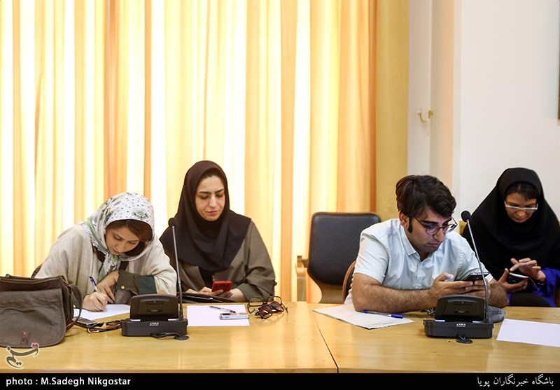 نشست خبری مجید رجبی معمار مدیر عامل خانه هنرمندان