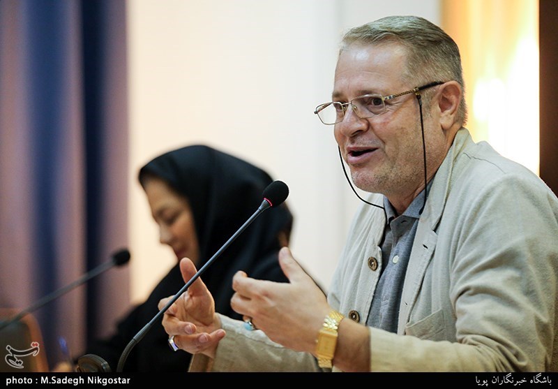 نشست خبری مجید رجبی معمار مدیر عامل خانه هنرمندان