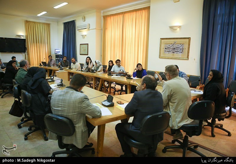 نشست خبری مجید رجبی معمار مدیر عامل خانه هنرمندان