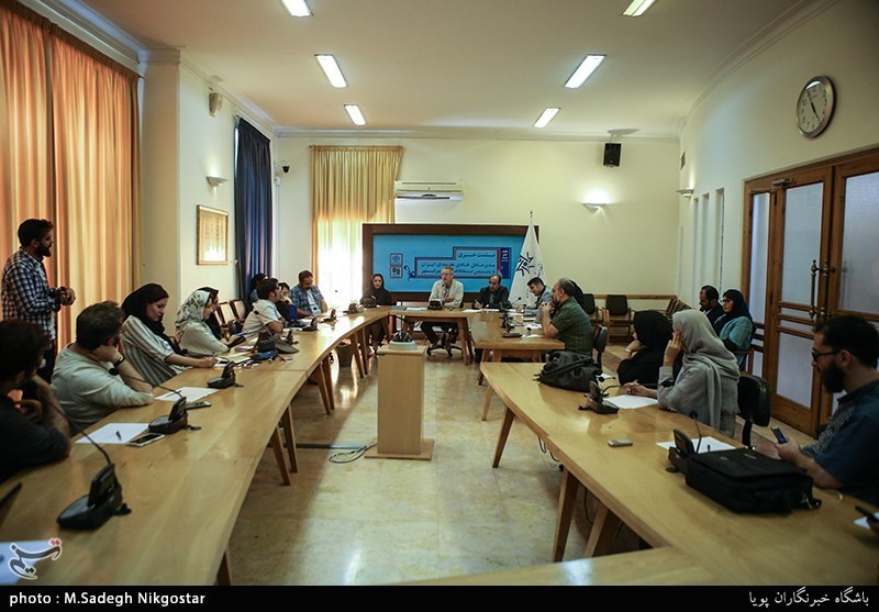 نشست خبری مجید رجبی معمار مدیر عامل خانه هنرمندان