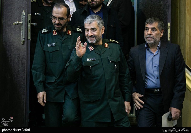 مراسم افتتاح سایت دانشنامه شهدا و ایثارگران با حضور سرلشکر محمدعلی جعفری فرمانده کل سپاه پاسداران