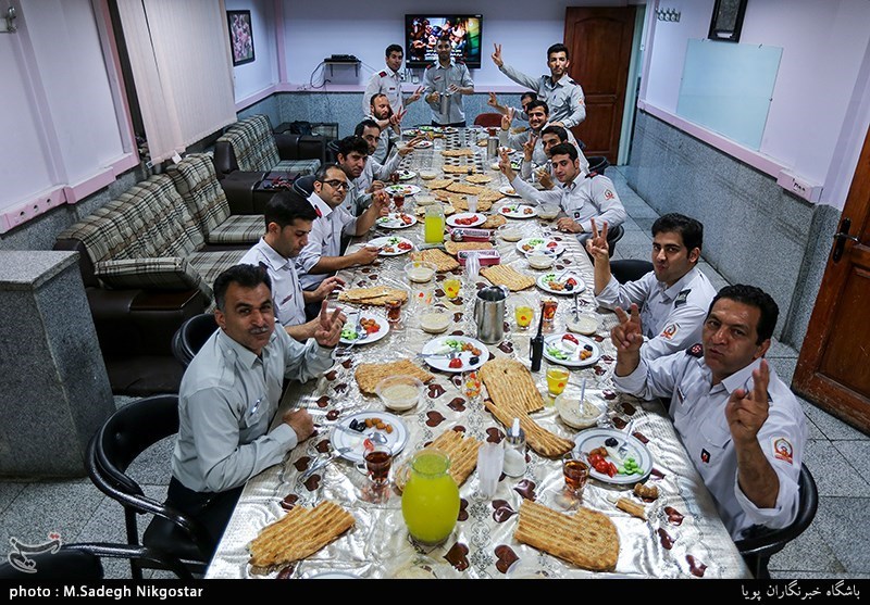 ایستگاه 21 آتش‌نشانی در ماه مبارک رمضان