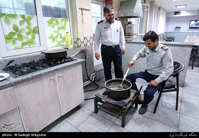 ایستگاه 21 آتش‌نشانی در ماه مبارک رمضان