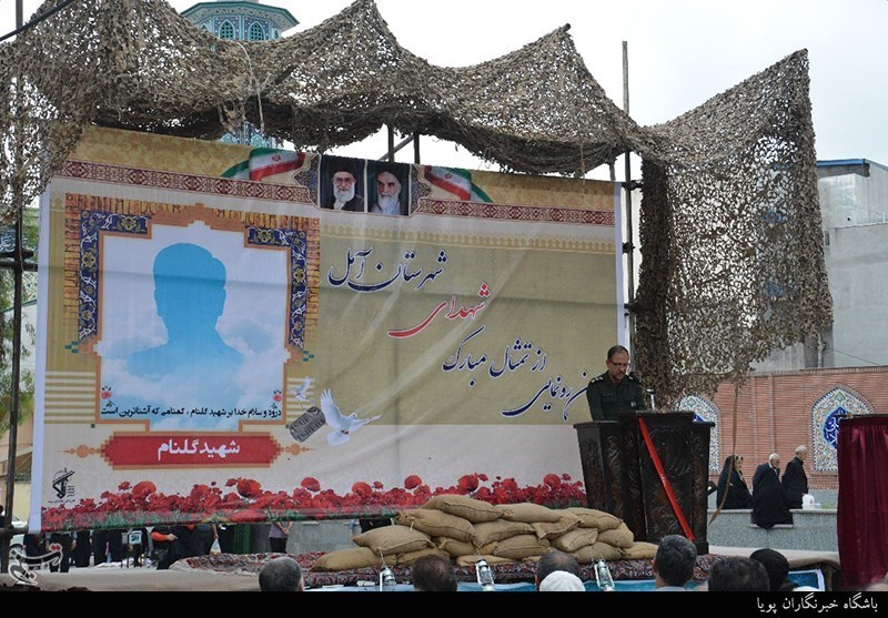 رونمایی از تمثال شهدای آمل