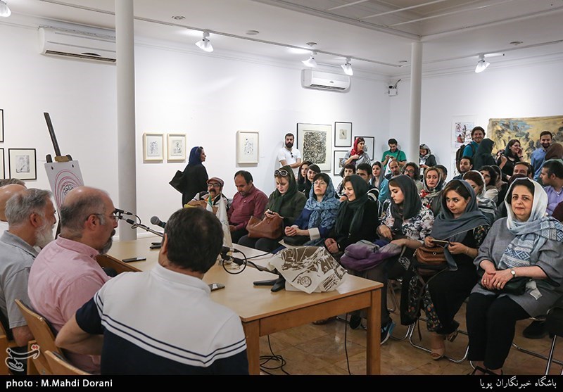 مراسم رونمایی از کتاب ششمین نمایشگاه مهمانی هنر