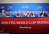 نشست خبری سرمربی و کاپیتان تیم ملی فوتبال اسپانیا پیش از دیدار با ایران