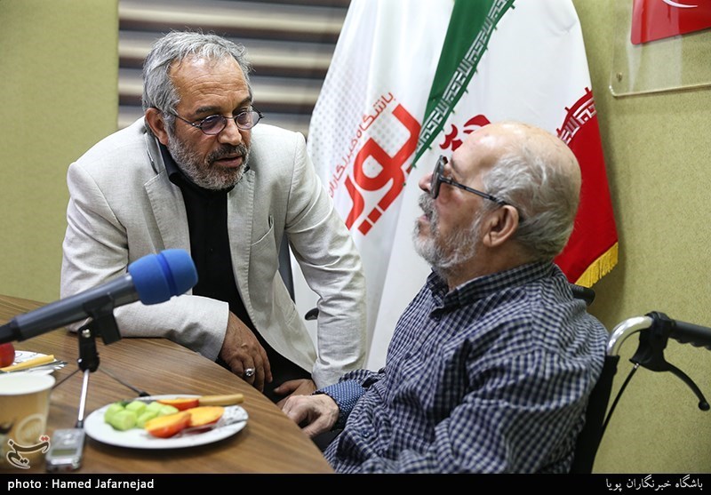 محسن قاضی مرادی بازیگر پیشکسوت سینما و تلویزیون  و محمدحسین لطیفی کارگردان