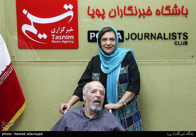  مهوش وقاری و محسن قاضی مرادی بازیگر پیشکسوت سینما و تلویزیون 