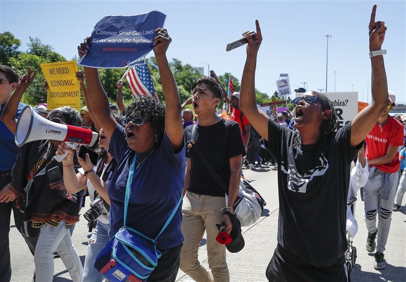 تظاهرات امریکا